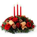Centerpiece in Red
